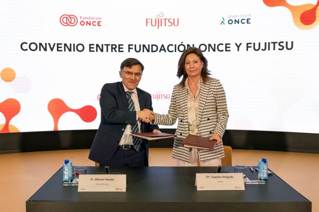 Fujitsu y Fundación ONCE promoverán el empleo de las personas con discapacidad