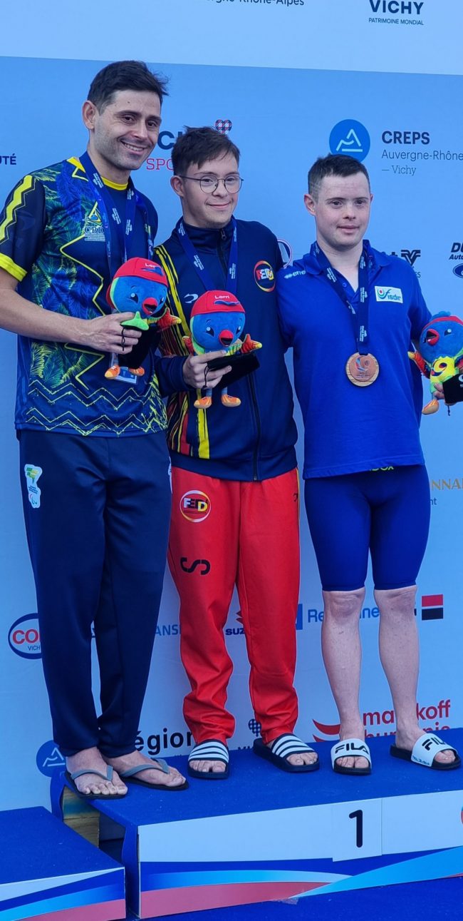 Guillermo Gracia se proclama doble campeón del mundo en la primera jornada de los Virtus Global Games 2023