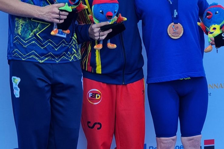 Guillermo Gracia se proclama doble campeón del mundo en la primera jornada de los Virtus Global Games 2023