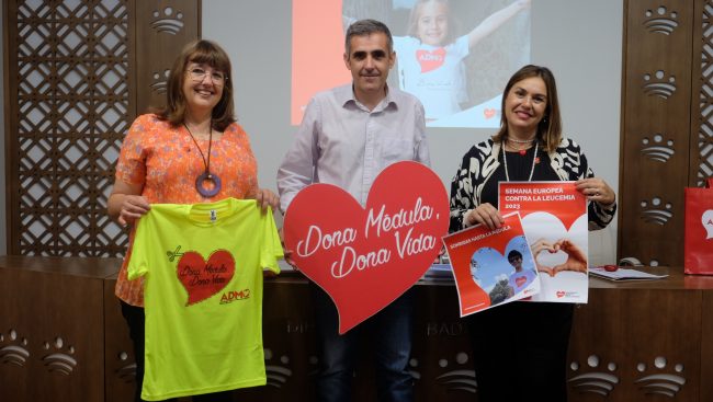 ADMO Extremadura prepara un amplio programa de actividades con motivo de la Semana Europea contra la Leucemia