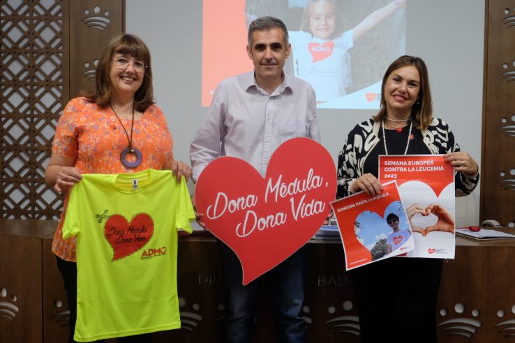 ADMO Extremadura prepara un amplio programa de actividades con motivo de la Semana Europea contra la Leucemia