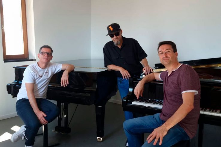 20230710_musica_iberian Avanzan los ensayos del concierto del 25 de julio de la Iberian Big Band y Gene García en Badajoz