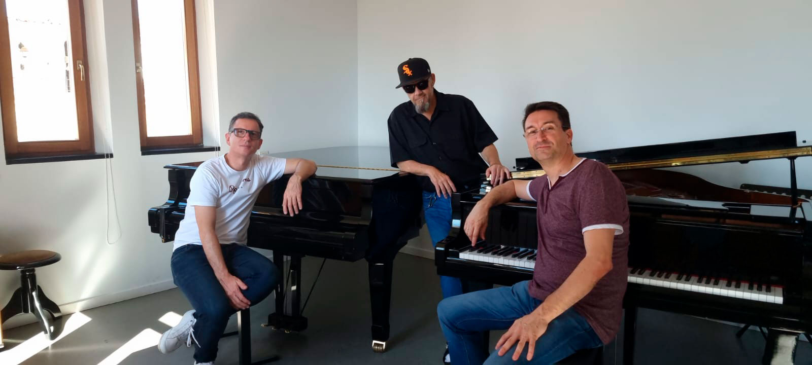 Avanzan los ensayos del concierto del 25 de julio de la Iberian Big Band y Gene García en Badajoz