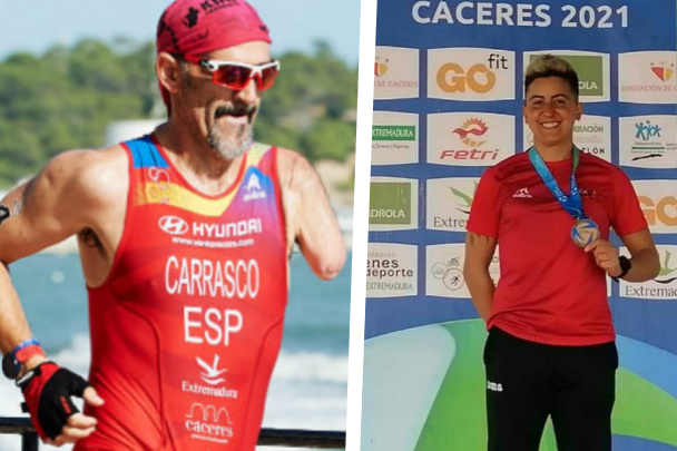 Kini Carrasco y Cristina Miranda son preseleccionados para los Juegos Paralímpicos de París