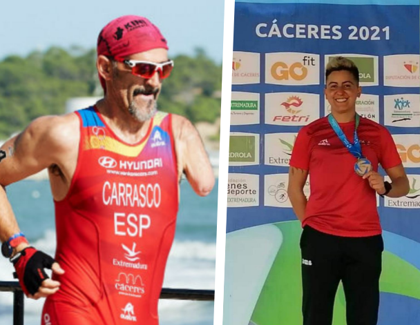 Kini Carrasco y Cristina Miranda son preseleccionados para los Juegos Paralímpicos de París