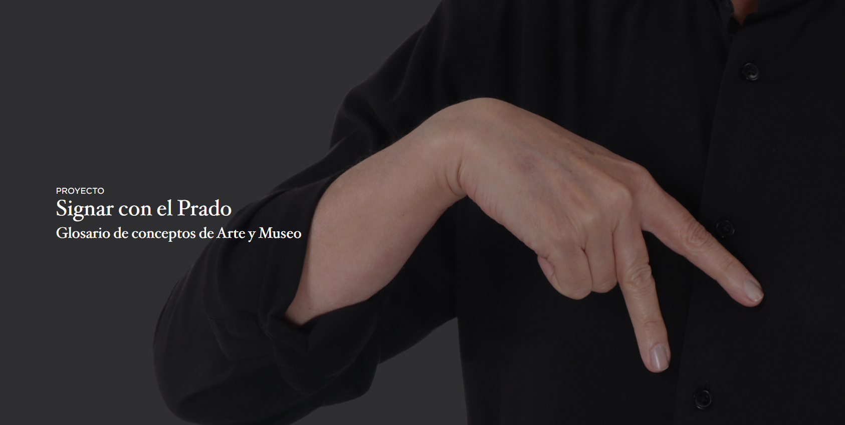 20240414_museo_cnse El Museo del Prado traduce a la lengua de signos española 266 términos relacionados con el arte