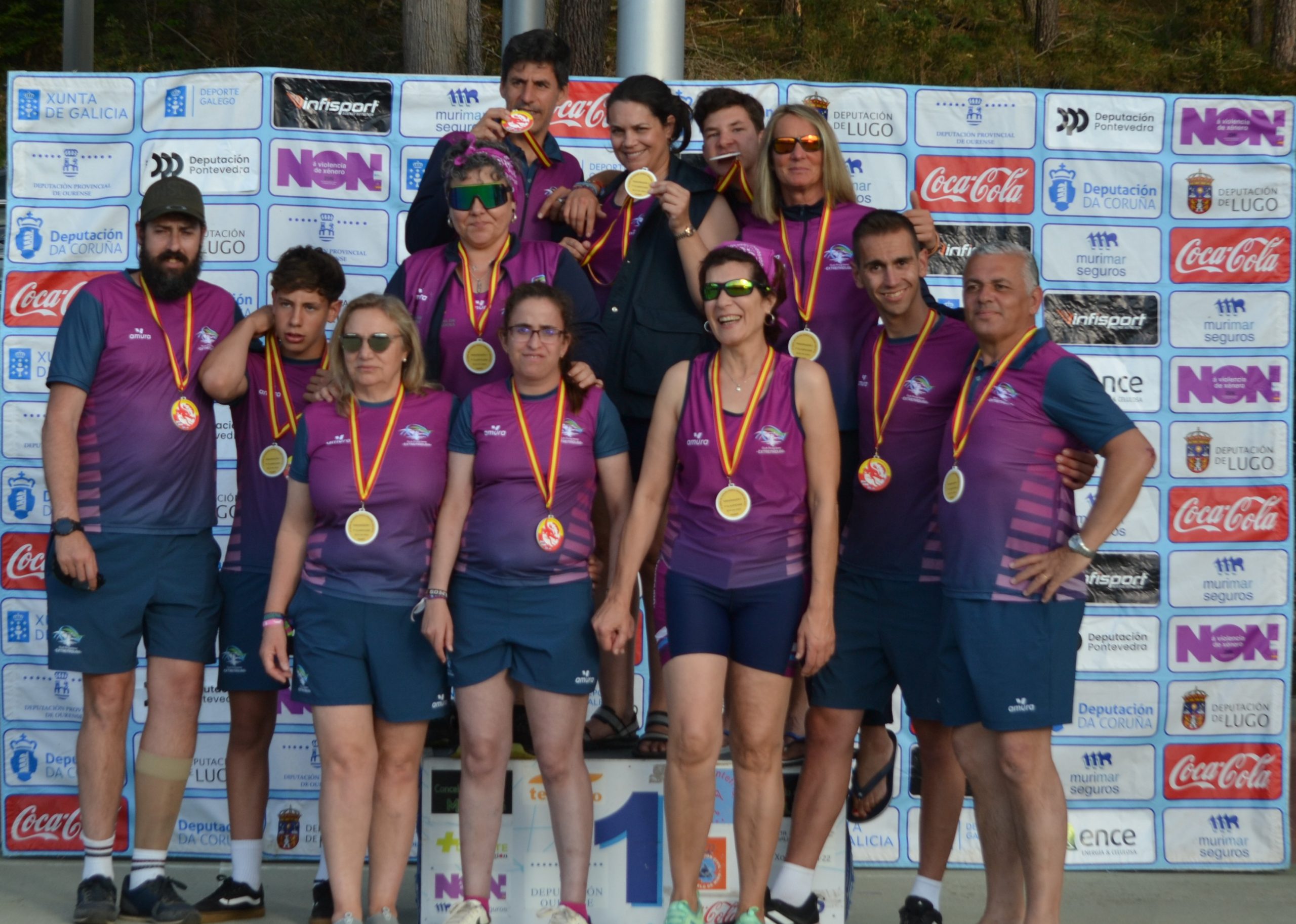 El Club Piragüismo Extremadura gana la Copa de España de paradragón