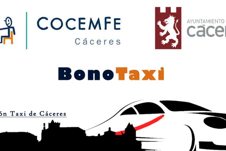 Cocemfe Cáceres propone un bonotaxi para personas con movilidad reducida