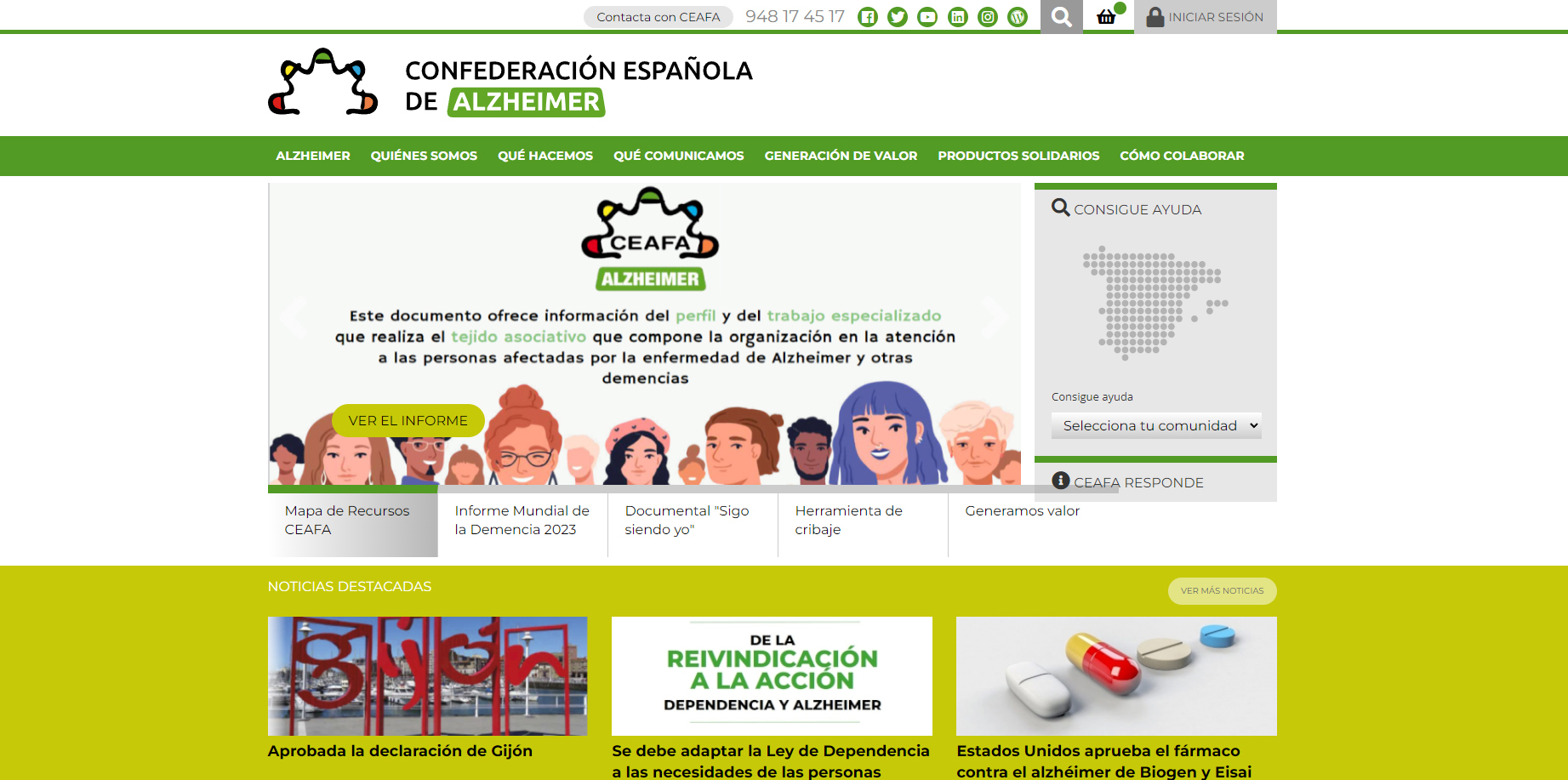 La Confederación española de Alzheimer reclama suficiente atención a las personas con Alzheimer