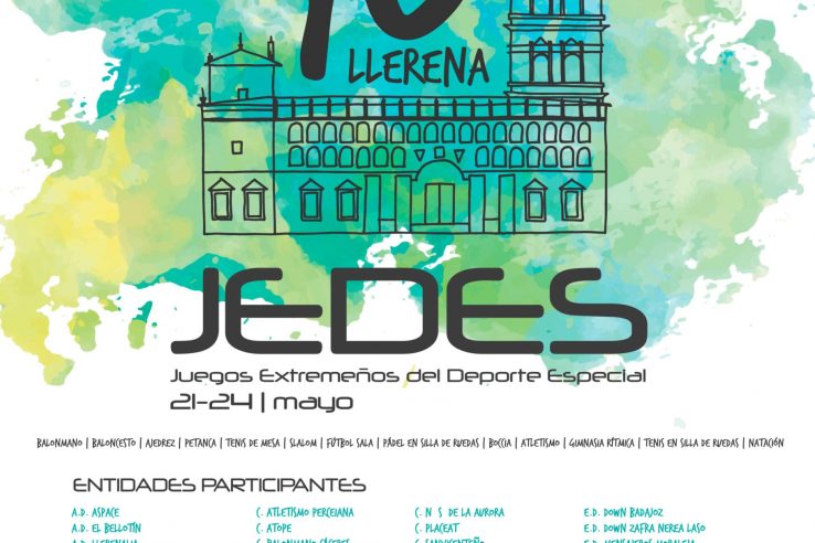 Llerena acoge la convivencia de clausura de los Juegos extremeños del deporte especial de 2024