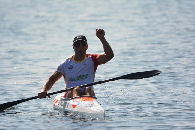 Juan Antonio Valle consigue dos medallas de oro en el Mundial de piragüismo paralímpico