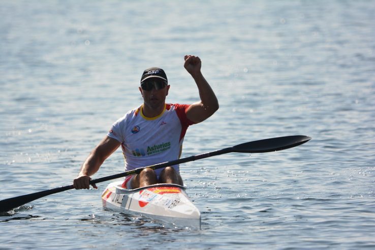 Juan Antonio Valle consigue dos medallas de oro en el Mundial de piragüismo paralímpico