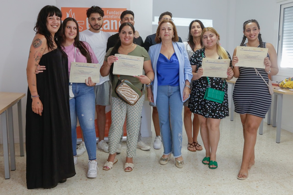 La Fundación Secretariado Gitano clausura en Mérida su programa 'Formatéate'