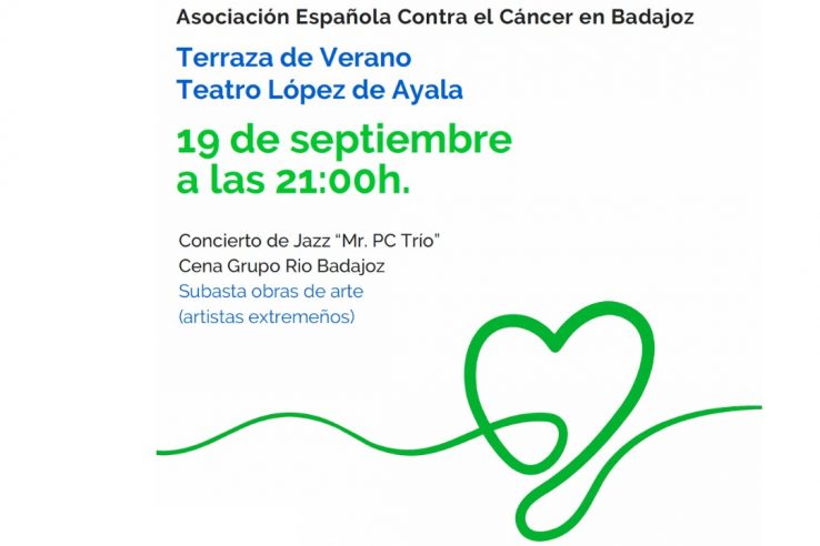 Badajoz acogerá en septiembre una gala solidaria de la Asociación Española contra el Cáncer