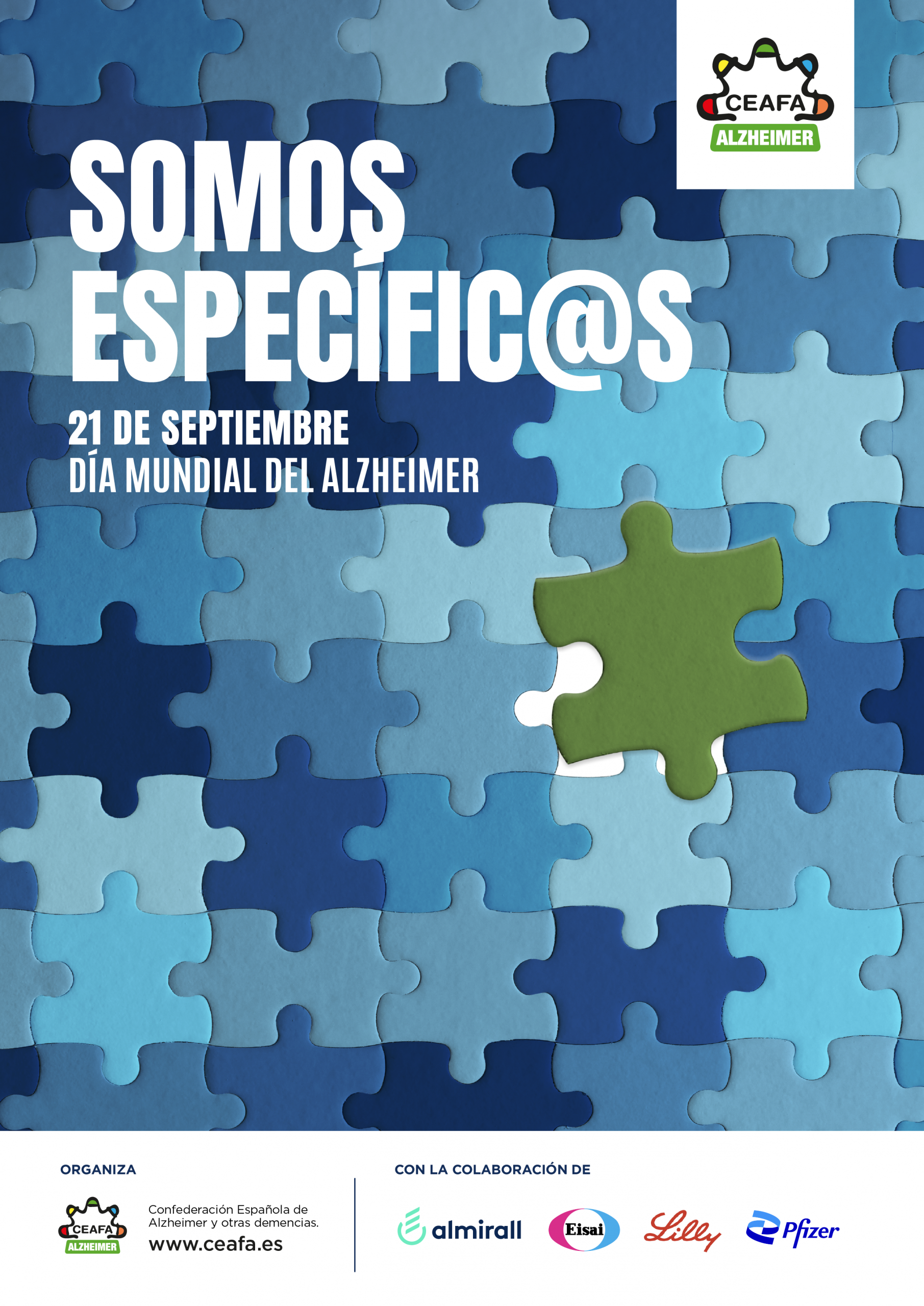 La Confederación española de Alzheimer y otras demencias (Ceafa) reivindica la singularidad de la demencia