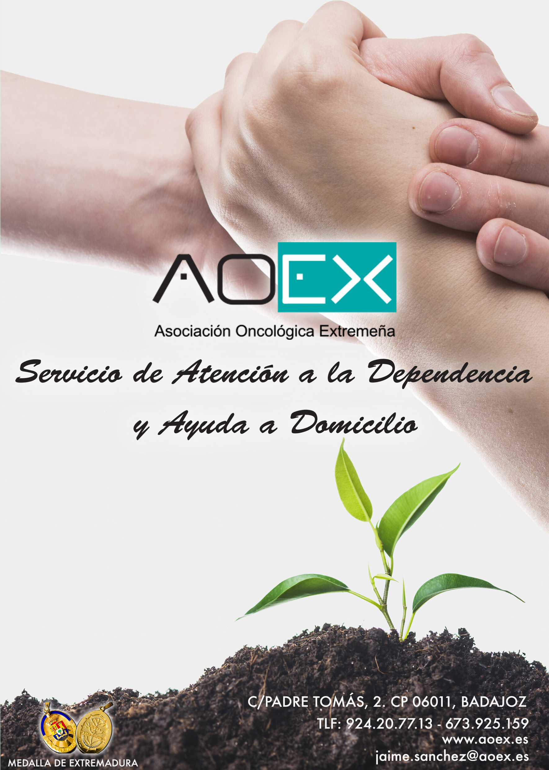 La Asociación Oncológica Extremeña organiza la jornada 'Atención a personas dependientes en cuidados paliativos'