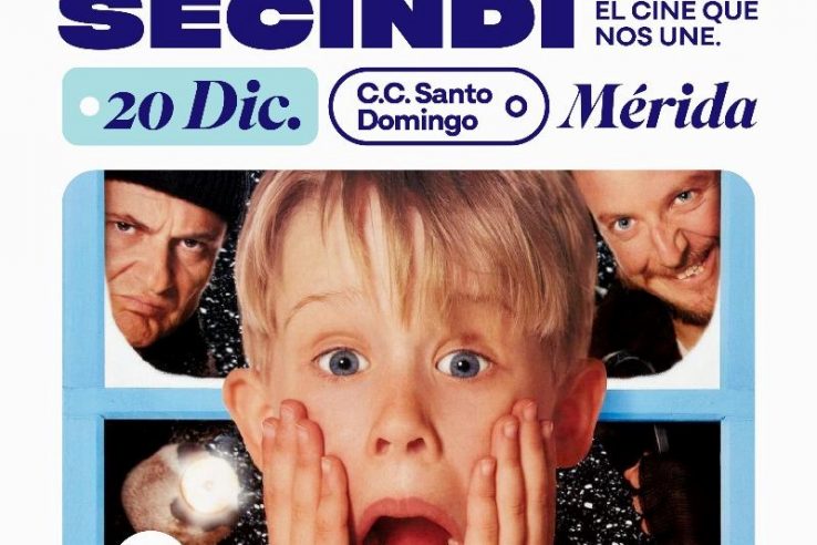 Proyección de la película 'Solo en casa' en Mérida en el marco de la Secindi
