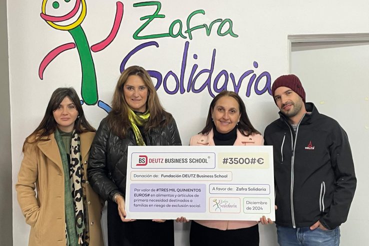 La Fundación Deutz Business School colabora con la asociación Zafra Solidaria