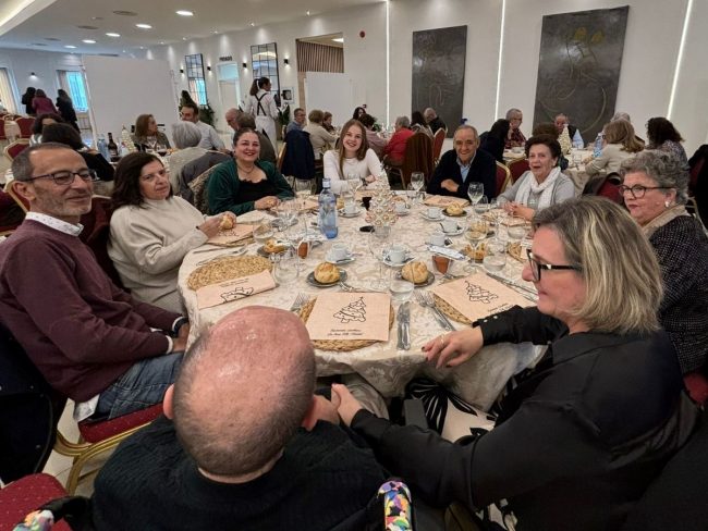AFAD Recuerda Extremadura celebra una nueva edición de su tradicional comida navideña