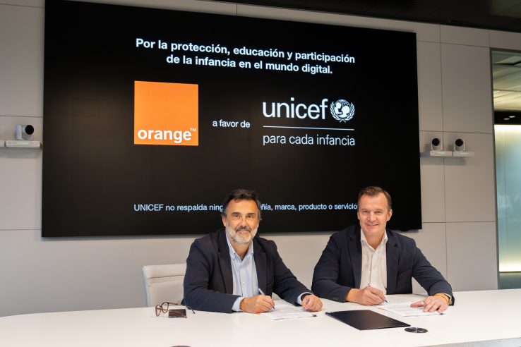 MasOrange y Unicef España promoverán un entorno digital más seguro para la infancia