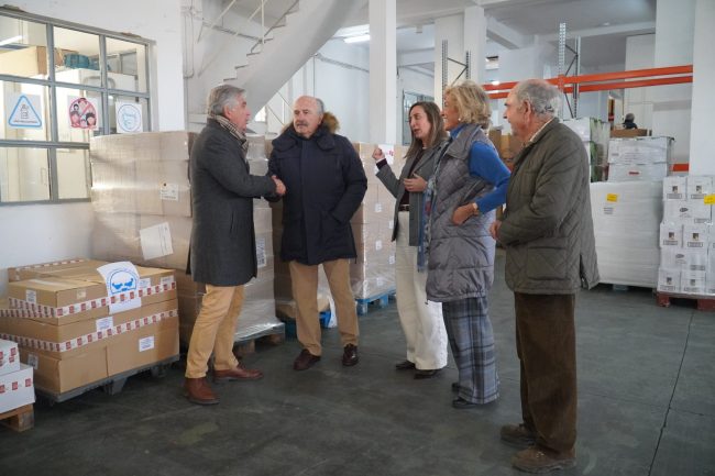 Fundación CB colabora con el Banco de Alimentos de Badajoz con más de 7.500 kilogramos de comida