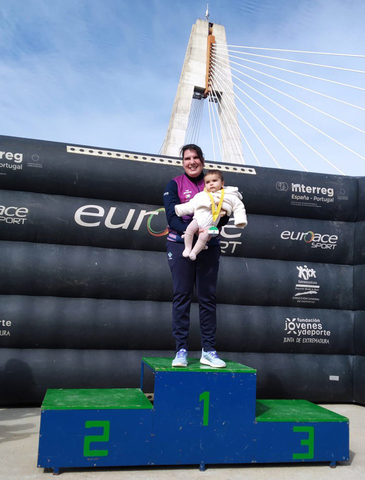 20250220_piraguismo_ayuso Elena Ayuso regresa a la competición de paracanoe en Badajoz con una nueva victoria