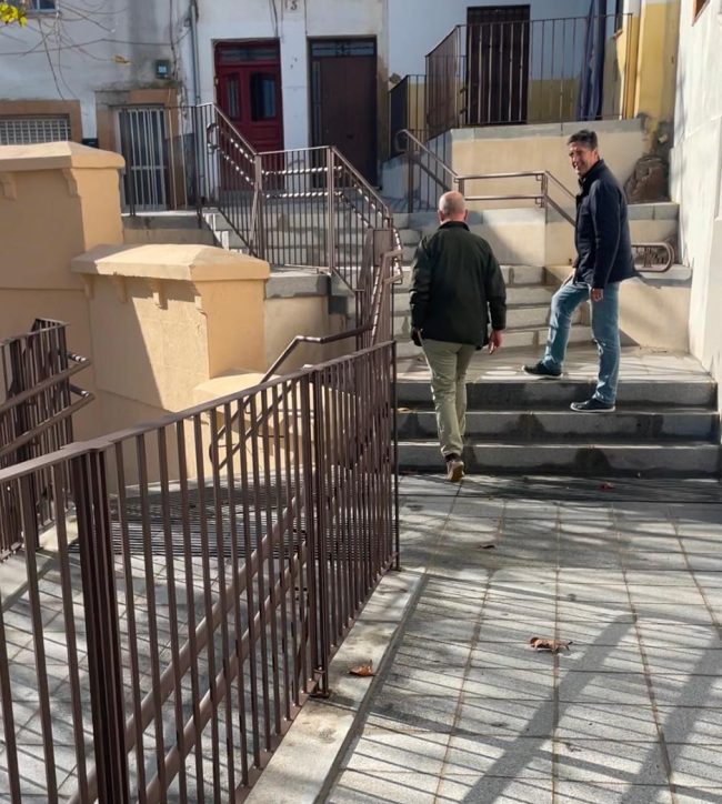 El Ayuntamiento de Cáceres mejor la accesibilidad del entorno de Obispo Galarza