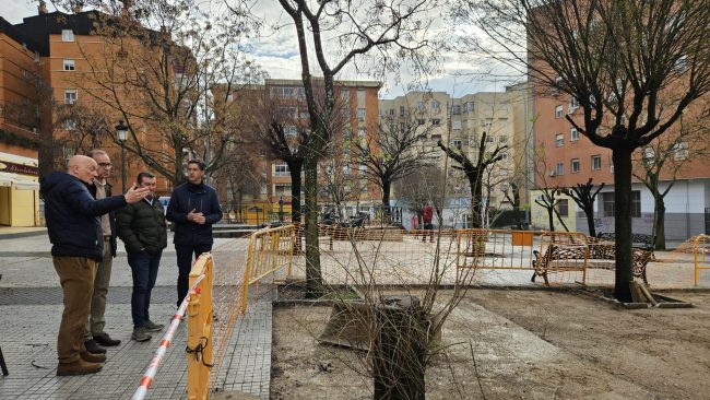 El Ayuntamiento de Cáceres mejora la accesibilidad de la plaza de Isabel de Moctezuma