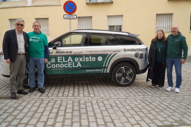Fundación CB impulsa la movilidad de ELA Extremadura con la financiación de un vehículo en régimen de renting