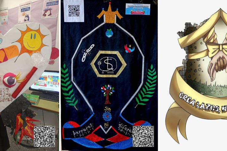 Los colegios 'Sopeña' de Badajoz y 'Maestro Pedro Vera' de Oliva de la Frontera y el instituto 'Reino Aftasí' de Badajoz ganan la fase autonómica del Concurso escolar 2025 de la ONCE