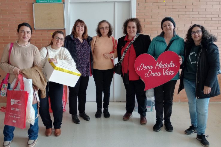 ADMO promueve la formación y concienciación sobre la donación de médula ósea de los futuros profesionales de Enfermería