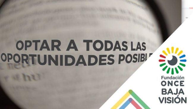 La ONCE potencia su compromiso social con la creación de la Fundación ONCE Baja Visión