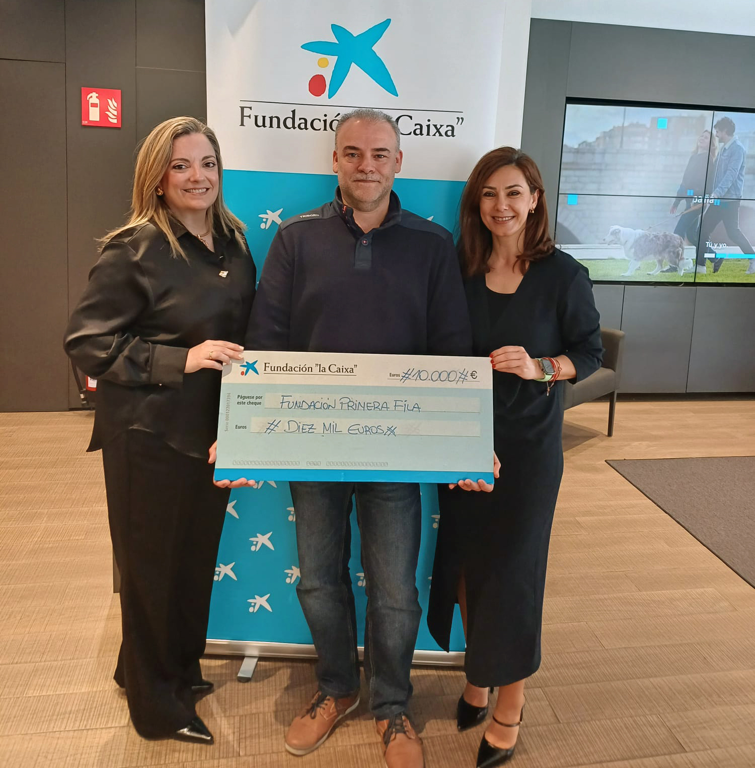Fundación La Caixa renueva su colaboración con Fundación Primera Fila
