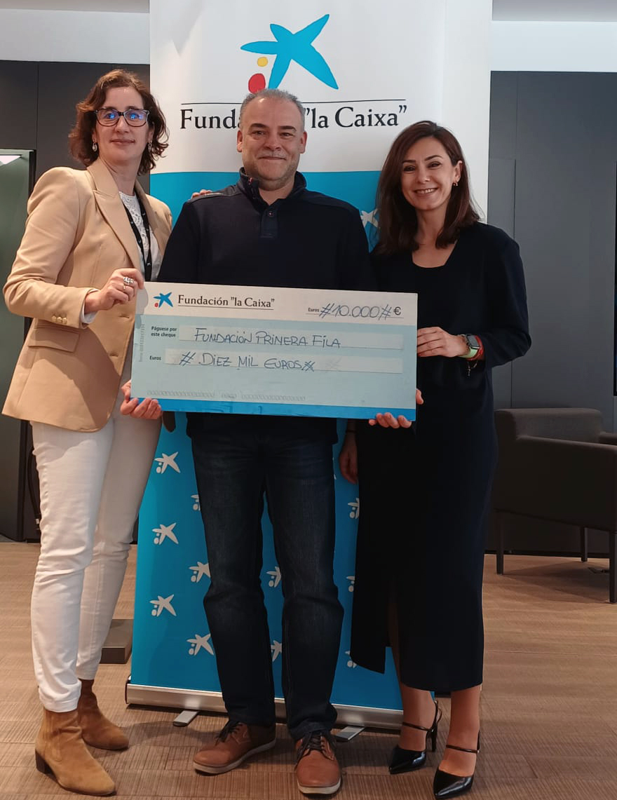 Fundación La Caixa renueva su colaboración con Fundación Primera Fila
