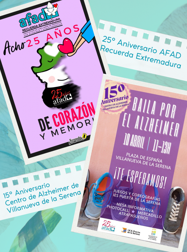 AFAD Recuerda Extremadura organiza la jornada solidaria ‘Baila por el Alzheimer’