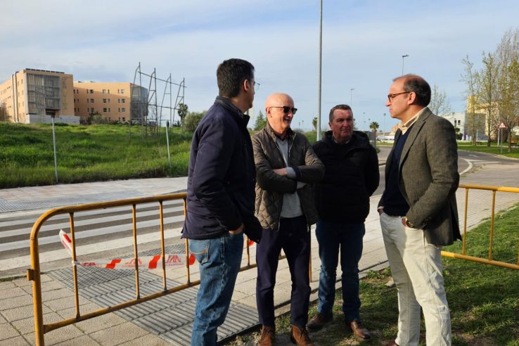 El Ayuntamiento de Cáceres mejora la accesibilidad para los peatones en el barrio de Nuevo Cáceres