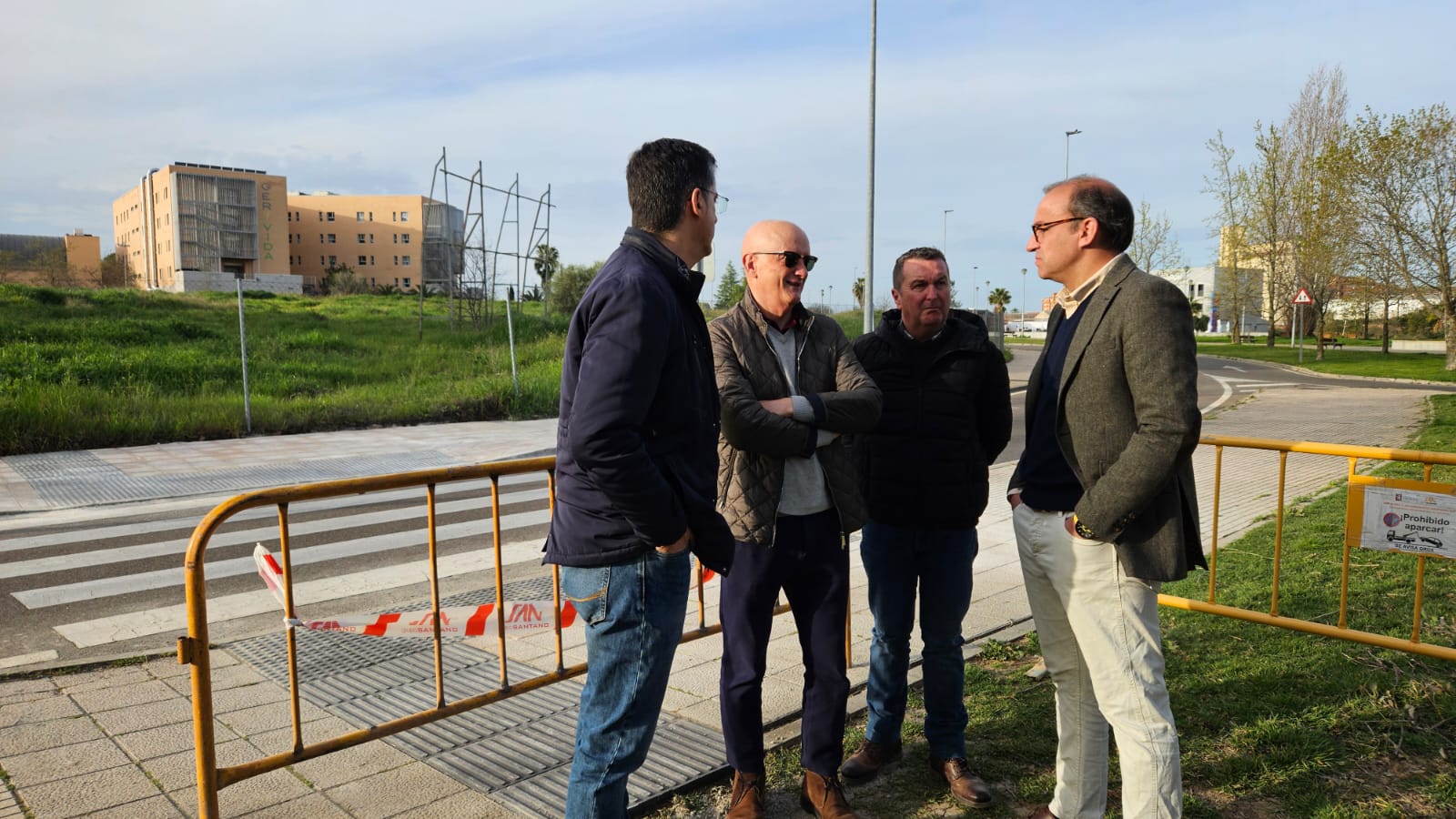 El Ayuntamiento de Cáceres mejora la accesibilidad para los peatones en el barrio de Nuevo Cáceres