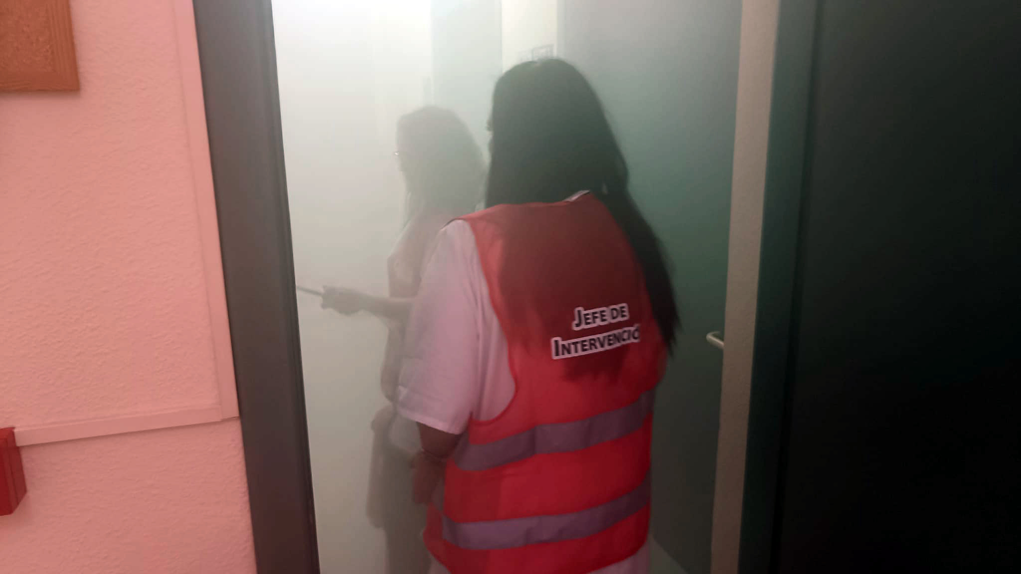 Plena inclusión Extremadura lleva a cabo un simulacro de incendio y evacuación en Mérida