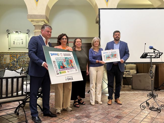 El turismo accesible protagoniza el cupón de la ONCE