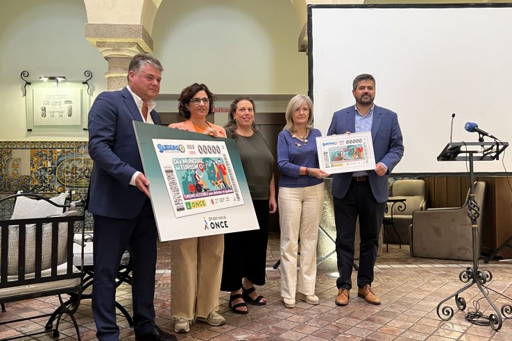 El turismo accesible protagoniza el cupón de la ONCE