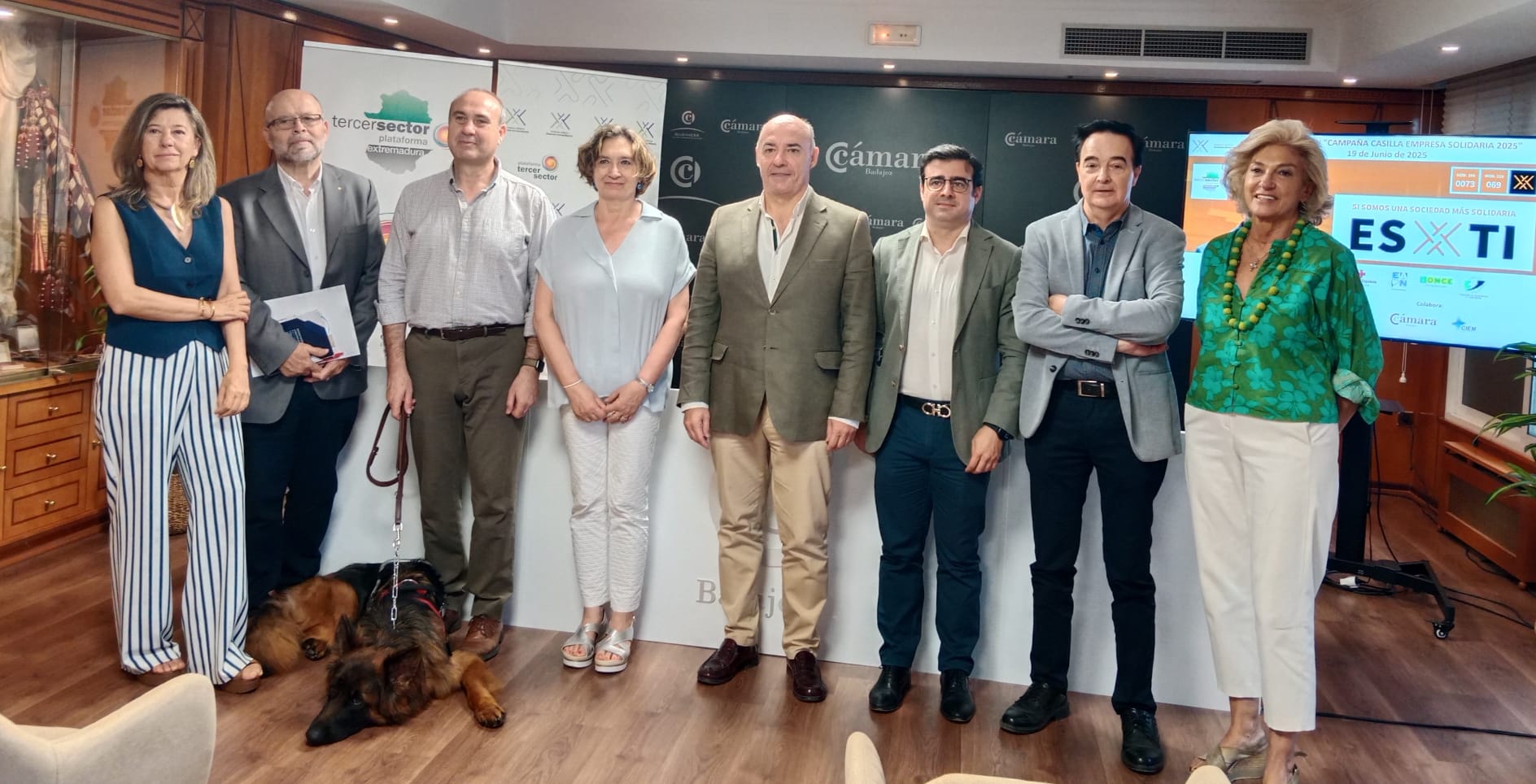 La Plataforma del Tercer Sector de Extremadura inicia la campaña 'Casilla Empresa Solidaria 2025'