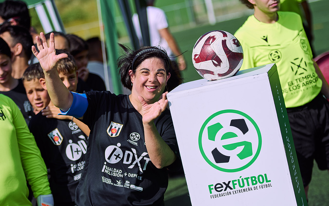 20250706_futbol_plasencia1 Comienza en Plasencia el programa de promoción del deporte inclusivo 'I+DXT'