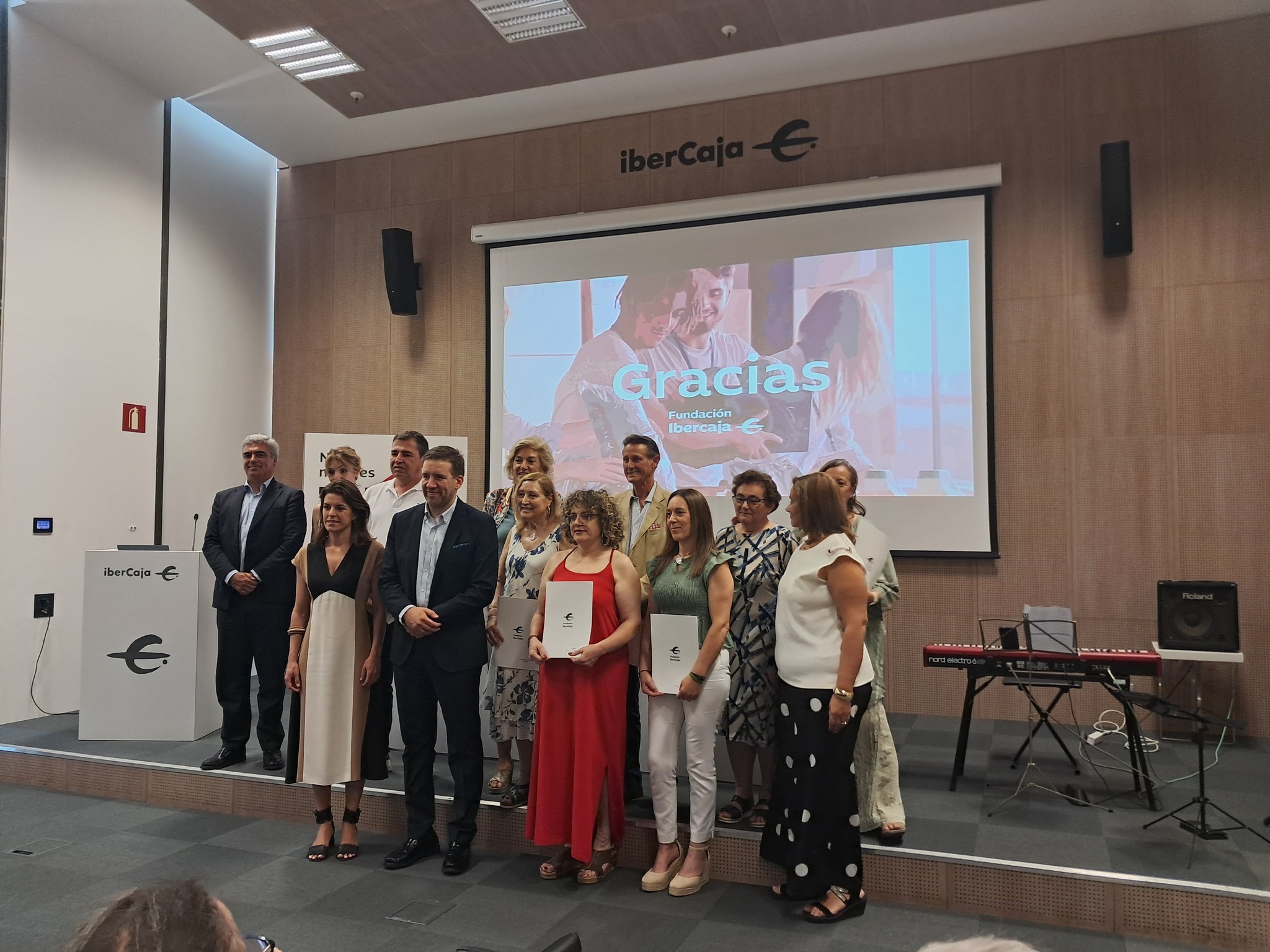 Asprovid firma un convenio con Fundación Ibercaja para su proyecto 'Contigo, envejecer es fácil'