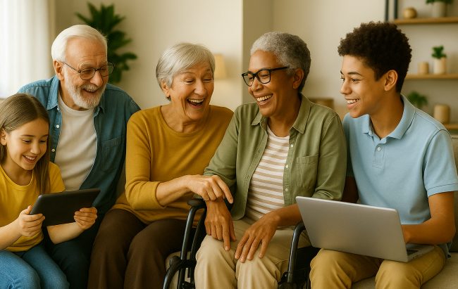 La Plataforma de Mayores y Pensionistas y HelpAge International España destaca la contribución social de los abuelos