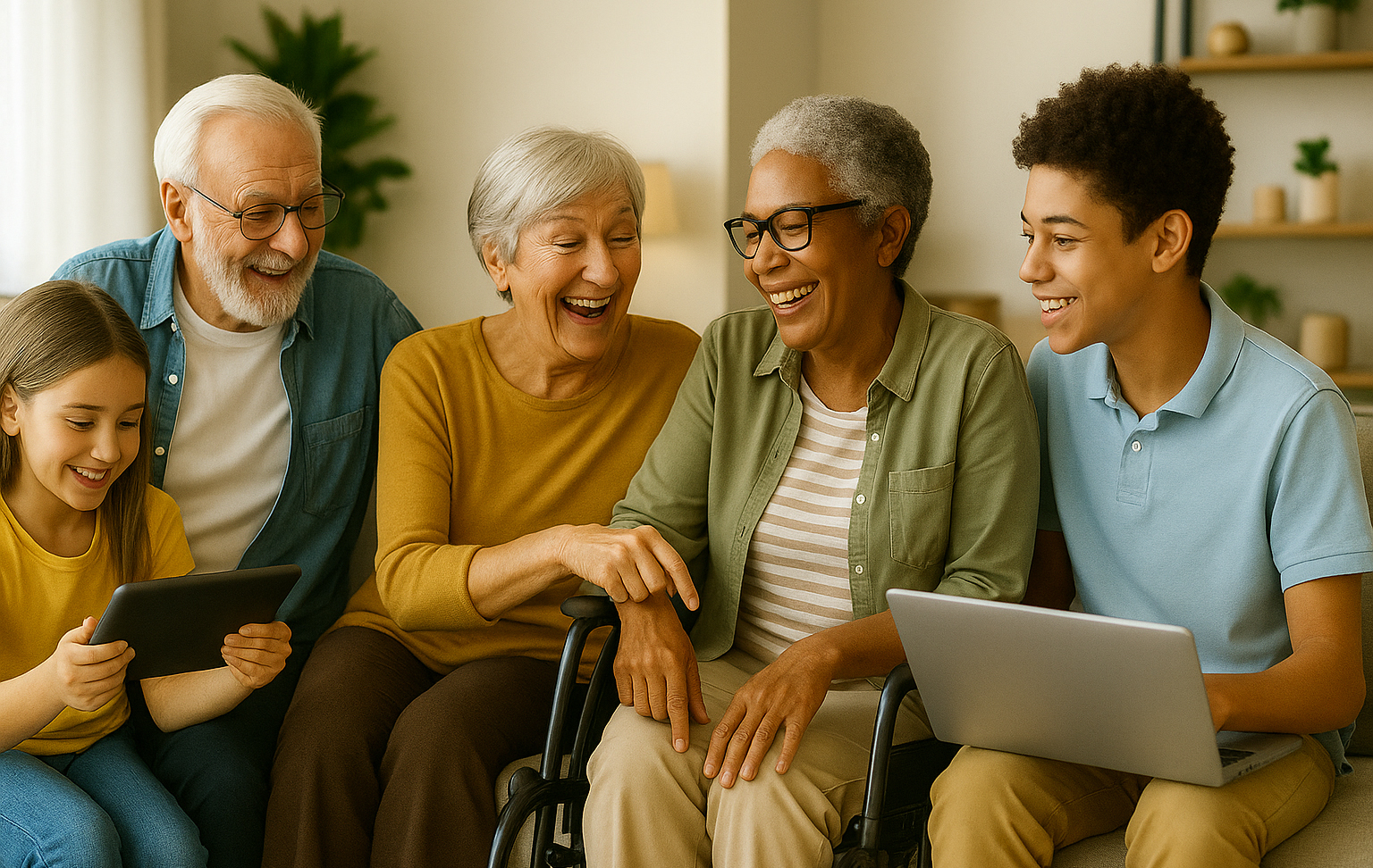 La Plataforma de Mayores y Pensionistas y HelpAge International España destaca la contribución social de los abuelos