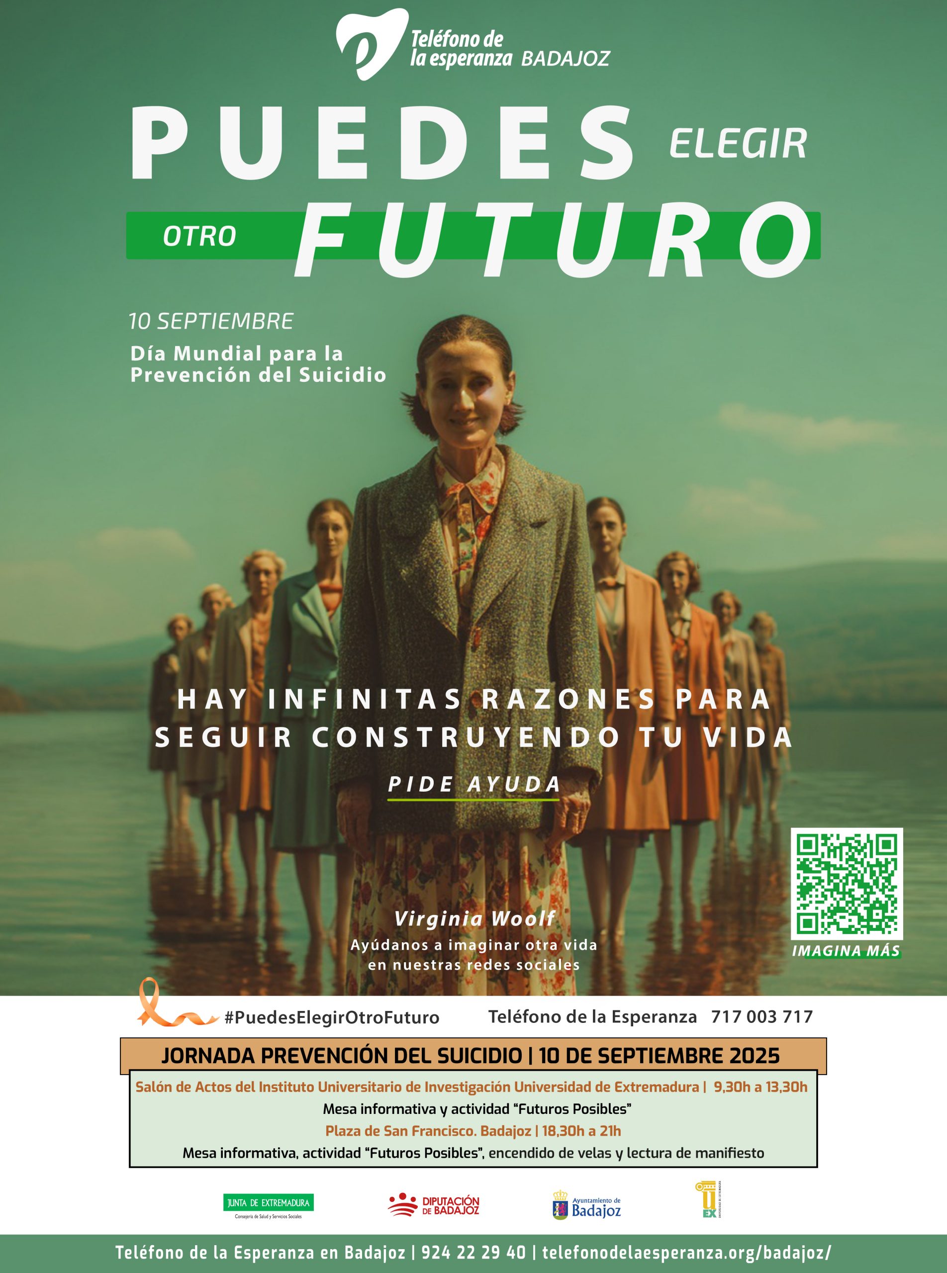 El Teléfono de la Esperanza presenta #PuedesElegirOtroFuturo con motivo del Día Mundial para la Prevención del Suicidio