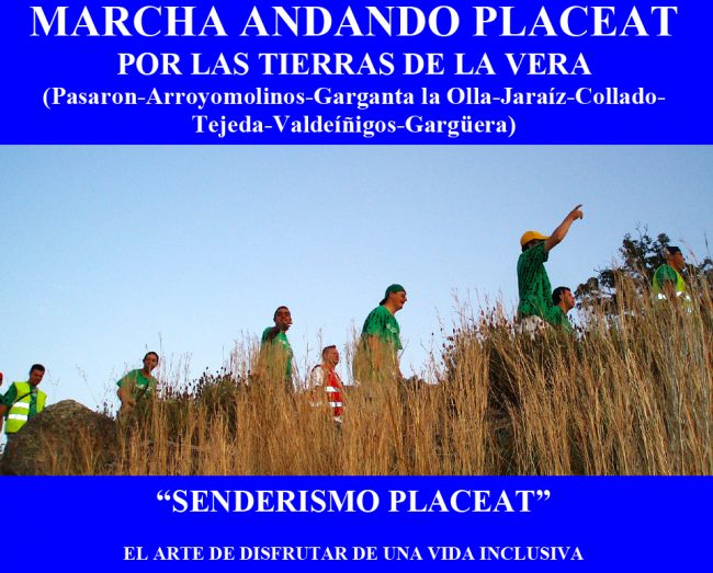 Placeat organiza una nueva marcha inclusiva por las tierras de La Vera