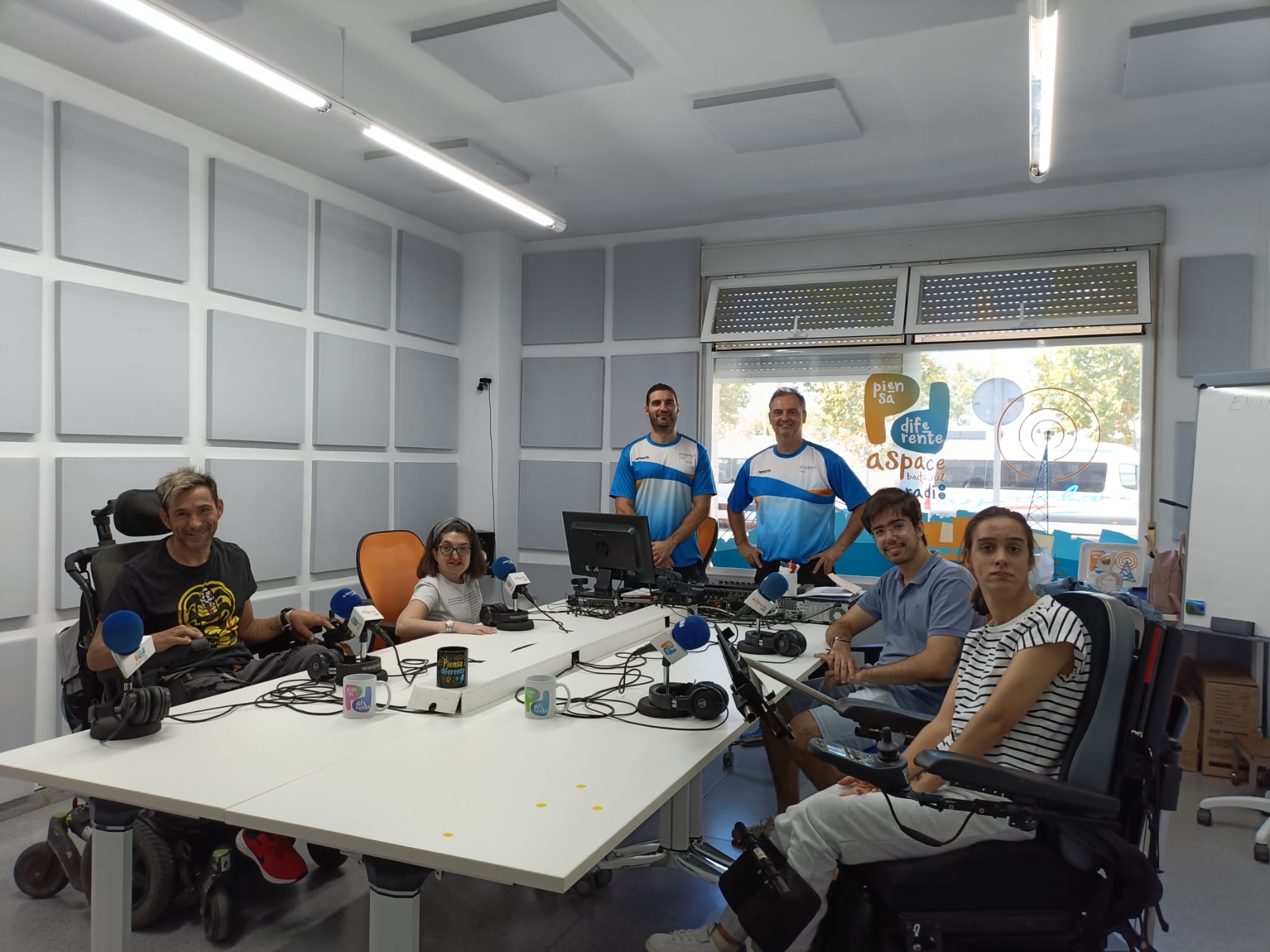 20250923_asociaciones_aspacebadajoz Una representación del taller de radio de Aspace Badajoz intervendrá en la sesión de la ONU sobre los derechos de las personas con discapacidad