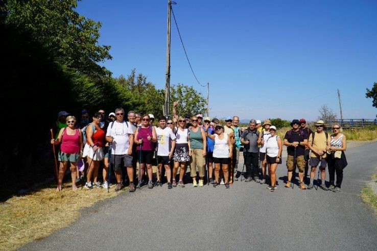 Fundación CB organiza una ruta senderista inclusiva por la Vía de la Plata para personas con discapacidad visual