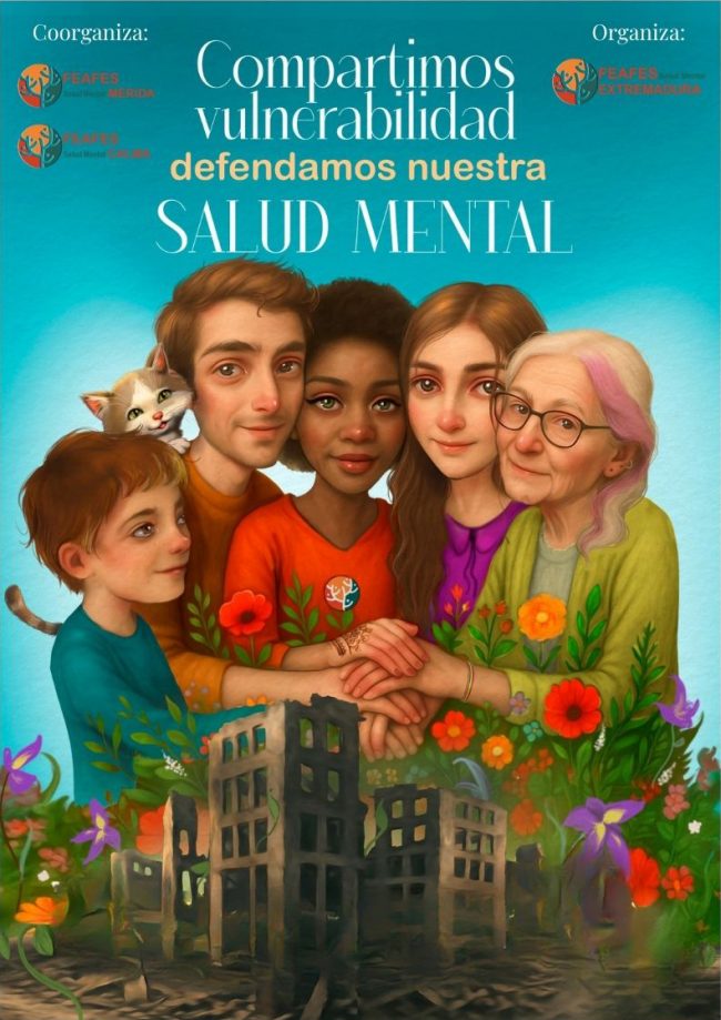 Feafes Extremadura organiza varios actos por el Día Mundial de la Salud Mental
